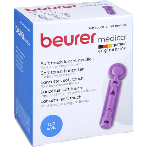 BEURER Lanzetten soft touch 33 G f.Blutzuck.Messg.
