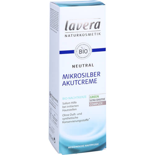 LAVERA Neutral Akutcreme mit Mikrosilber