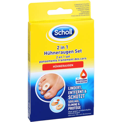 SCHOLL 2in1 Hühneraugen Set
