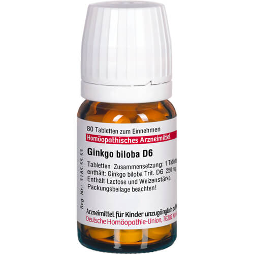 GINKGO BILOBA D 6 Tabletten
