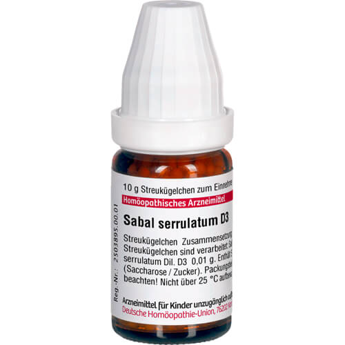 SABAL SERRULATUM D 3 Globuli