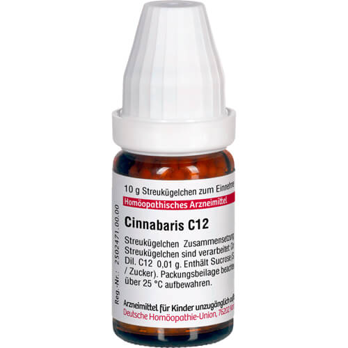 CINNABARIS C 12 Globuli