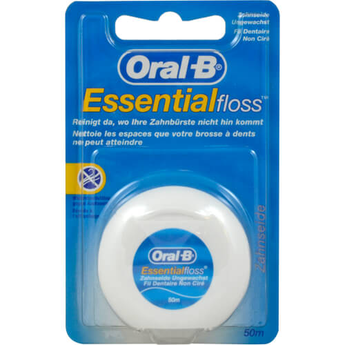 ORAL B Zahnseide ungewachst 50 m