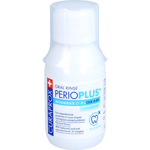 CURAPROX perio Plus+ Regenerate Mundspül.CHX 0,09%