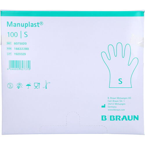 MANUPLAST Einmal Handschuhe PE Gr.S
